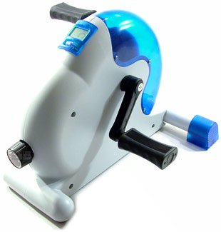 Pedex EshopRetailLtd Pedex Deluxe Fitness Pedal Cycle Exerciser With LCD Display - Exercise Arms And Legs - Just Like Riding A Bike