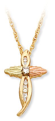 Click here to buy Landstrom's Diamond Cross Pendant by LANDSTROM'S.