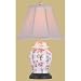 Classic Traditional Formal Quality Lighting - 20 Porcelain Floral Jar Oriental Style Fine Table Lamp