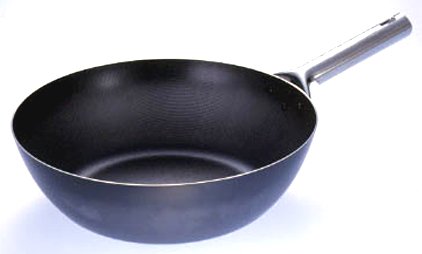 譚彦彬 スーパーエンボス いため鍋 30cm (底平)  YH7989