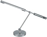 Baton Polished Steel Finish Energy Saving Reading Table Desk Lamp