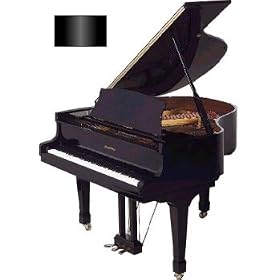 4'8" Petite Grand Piano (Ebony Polish)