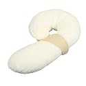 Preggle&trade; Comfort Air-Flow Body Pillow - Ivory/ Khaki