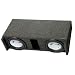 OBCON Dual 10" Downfire Subwoofer Box With Labyrinth Power Port for Jeep Wrangler(1997 - 2007), Ford Mustang(1997 - 2004), and SUV's with 3rd row seats (all years) With Labyrinth Power Port