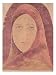 Head of a Woman Giclee Poster Print by Rabindranath Tagore, 18x24