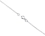14K White Gold 16" Rope Chain- Approx. 0.5mm