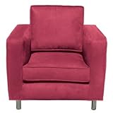 Jennifer Delonge Microsuede Ava Chair
