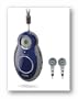 COBY CX-8 BLU AM/FM Radio with Built-In Speaker & Earphones