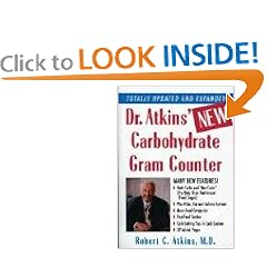 Dr. Atkins' New Carbohydrate Gram Counter