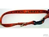 New! Small Miami Hurricanes Dog Collar