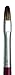 da Vinci Oil & Acrylic Series 1845 Oil Paint Brush, Filbert Russian Black Sable, Size 6 (1845-06)