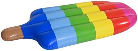 Phixneon Giant Inflatable Ice Pop Pool Float Swimming Pool Loungers Adorable Pool Toy
