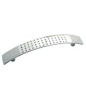 3.75" Dotted Drawer Pull - Polished Chrome - Set of 5