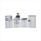Jonti-Craft 2030JCWW00X Rainbow Accents Kitchen Set - 4 Piece Set Accents: Purple