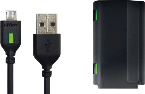 Nyko Power Kit - Rechargeable Battery and Replacement Cover with Micro-USB Charging Cable for Xbox One