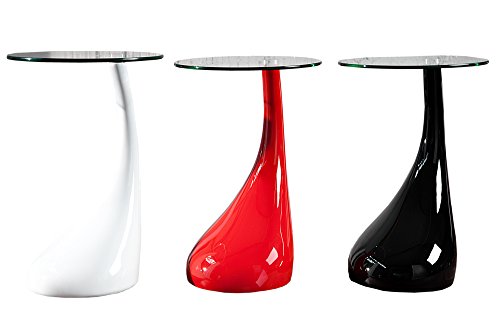 Design Beistelltisch LOUNGE TEAR schwarz - 5