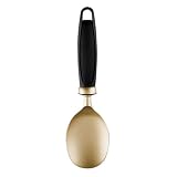 Pedrini Black & Satin Non-Stick Ice Cream Spade