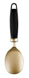 Pedrini Black & Satin Non-Stick Ice Cream Spade