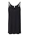 Bella 8838 Womens Slouchy Tank - Black, Medium