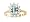 Genuine Aquamarine Ring in 14k White Gold Size 5 1.25 cts FREE GIFT BAG!