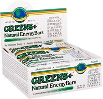 Greens+ Energy Bar Natural Flavor - Box - 12 Bars - Box
