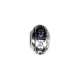 Rondell Birthstone March Oriana Bead - Pandora Bead and Bracelet Compatible