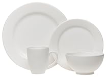 Waechtersbach Fun Factory 4-Piece Dinnerware Place Setting , Service for 1, White