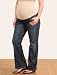 Motherhood Maternity: American Star Petite Secret Fit Belly(tm) 5 Pocket Straight Leg Maternity Jeans