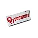 University of Oklahoma Sooners - Mirror Acrylic License Plate w/Logo Sooners design