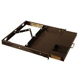 Gator Cases 1U Keyboard Drawer with Cable Management System with Retractable Arm (Black)