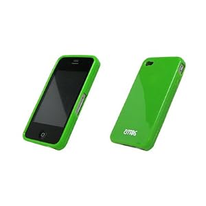 Apple iPhone 4 / iPhone 4G Empire New-skin Case Poly Protector, Neon Green