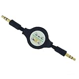 Skque BLACK 3.5MM AUX AUDIO CABLE FOR APPLE IPOD TOUCH 1G 8GB