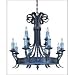 1-2152-12-56 Savoy House Lighting El Paso Dining Chandelier Light