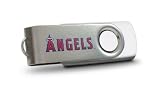 Centon Los Angeles Angels of Anaheim Edition DataStick Swivel 1 GB USB 2.0 Flash Drive DSVM1 GB-LAA (White)