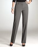 Ann Taylor Women's Iron Petite Curvy Stretch Straight Leg Pants