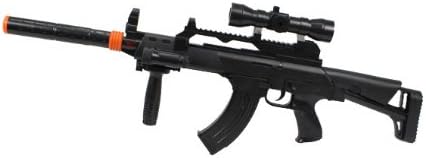 Silenced AK-47 with Working Flashlight