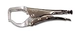 31CPzUx5zwL. SL160  Grip On 145 12 12 Inch Aluminum Alloy U Clamp Locking Pliers