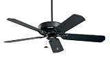 Emerson Ceiling Fans CF4800BQ 50" Premium Indoor Fan w/ Uplight & B52BQ Blades - Black