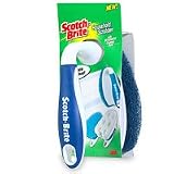 Scotch Brite Household Scrubber Handle with No-Scratch Head - 1 ea