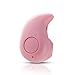 Bluetooth Earphone, Mini Wireless Small Invisible Headphones Earbuds Headset with Mic for Most Bluetooth Smartphones iPhone 6 Samsung S6 Xiaomi (Pink)