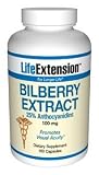 BILBERRY EXTRACT 100 MG 100 CAPSULES