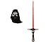 Kylo Ren Voice Changing Mask with Extendable Lightsaber Best Ever Gift Set