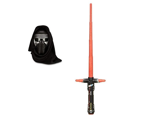 Kylo Ren Voice Changing Mask with Extendable Lightsaber Best Ever Gift Set