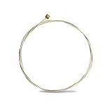 Aurora-Bass Strings 4 Gauge Clearcoat Silver