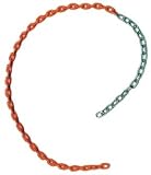 Red 8.5′ Coated Safety Swing Chain