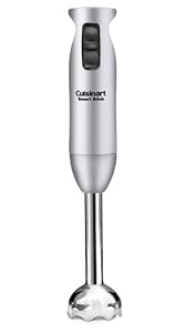 Cuisinart CSB-75BC Smart Stick 2-Speed Immersion Hand Blender, Brushed Chrome