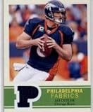 2009 Upper Deck Philadelphia Fabric #PFJC Jay Cutler - Chicago Bears (Piece of Authentic Jersey)(Football Cards)