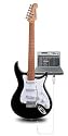 USB-Guitar iAxe-624 BK Centari E-Gitarre mit USB und Software, schwarz