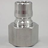 バルブレス中圧用プラグカプラー・ステンレス（オネジ取付用） TS-4PF-SUS