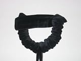 Axe Hugger in Scrunchy Velvet for Standard Stand with Hugger Strap in Black 